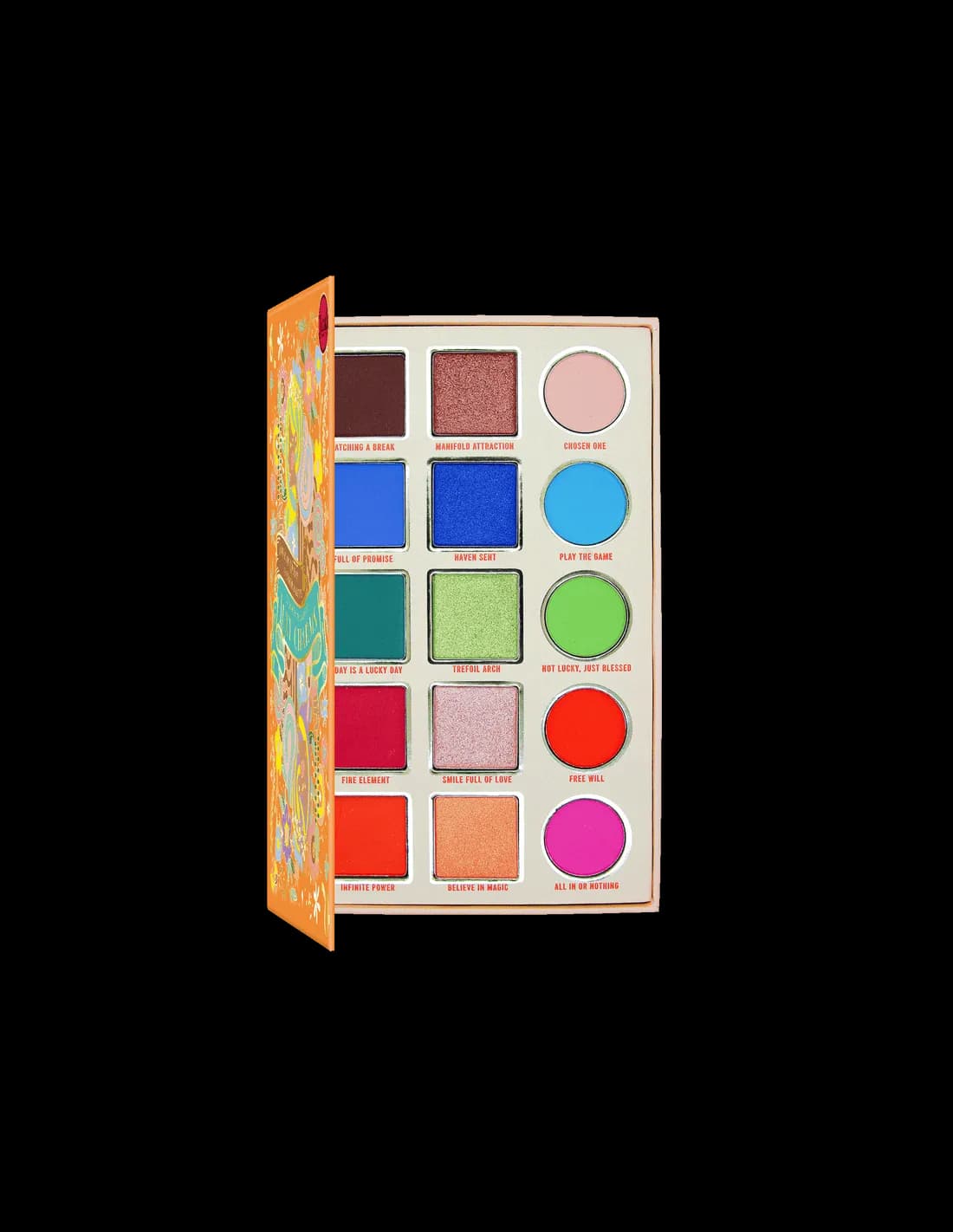 J.cat Beauty Jcat Sombra Paleta Luxy Charms