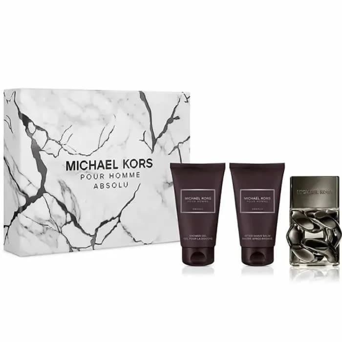 Michael Kors Pour Homme Absolu Eau De Parfum Spray 50ml Set 3 Parti