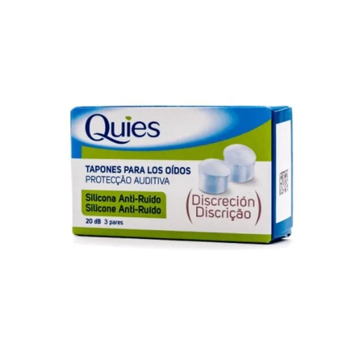Quies Tappi In Silicone Antirumore 6 Unità