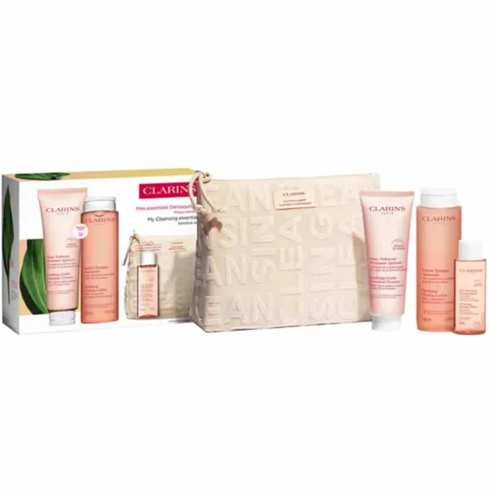 Clarins Soothing Gentle Foaming Cleanser 125ml Set 4 Parti