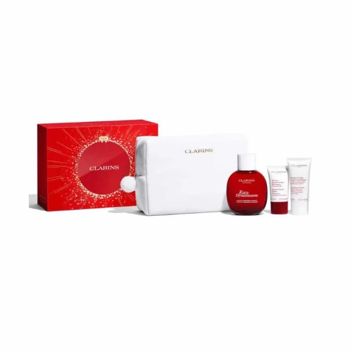 Clarins Eau Dynamisante Acqua Di Trattamento Profumata 100ml Set 4 Parti