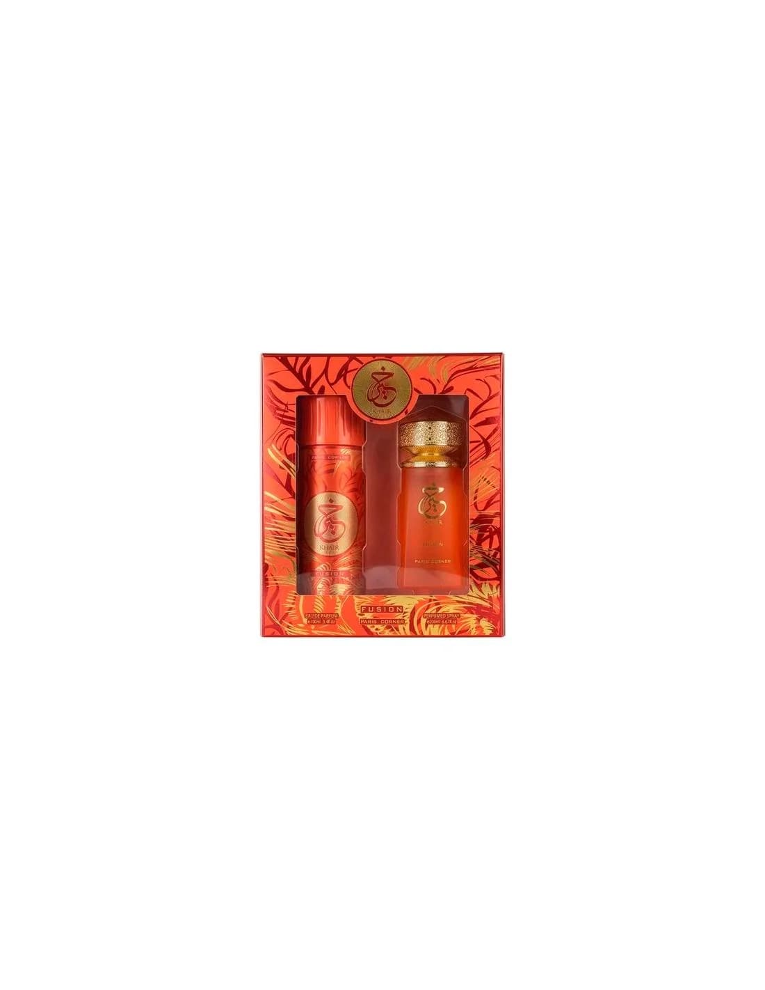 Paris Corner Khair Fusion Edp Spray 100ml Sets Desodorante Spray 200ml