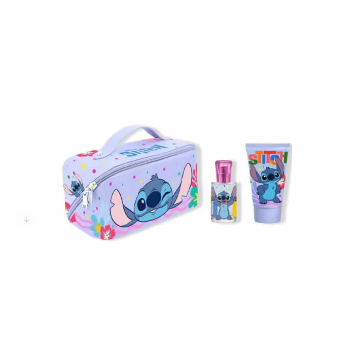 Disney Stitch Eau De Toilette Spray 50ml Set 3 Parti
