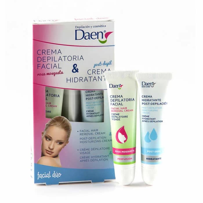 Daen Depilation Facial Hair Removal Cream & Post Depilation Moisturizing Cream