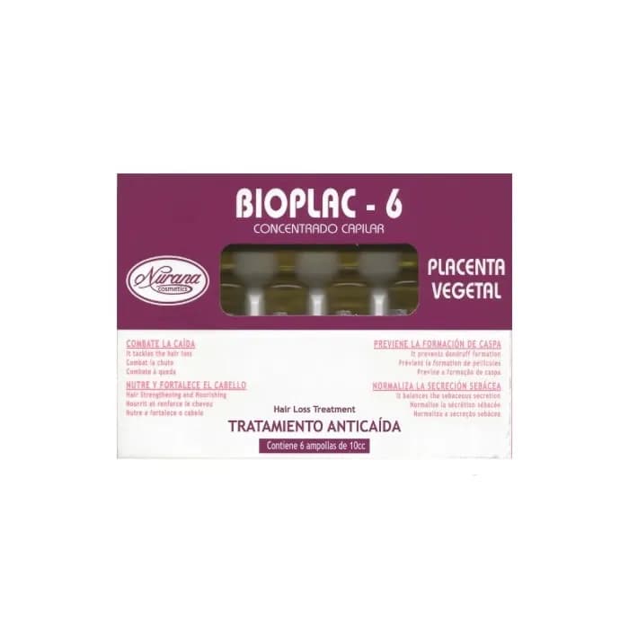 Nurana Bioplac-6 Fiale Anticaduta 6x10ml