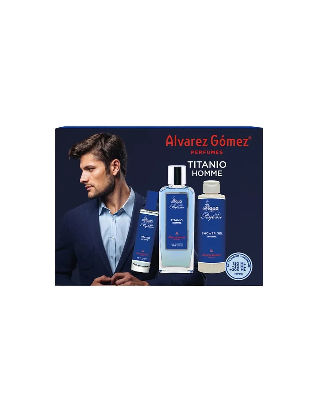 Alvarez Gómez Alv Gomez Acqua De Perfume Homme Edp 150ml Titanio Sets