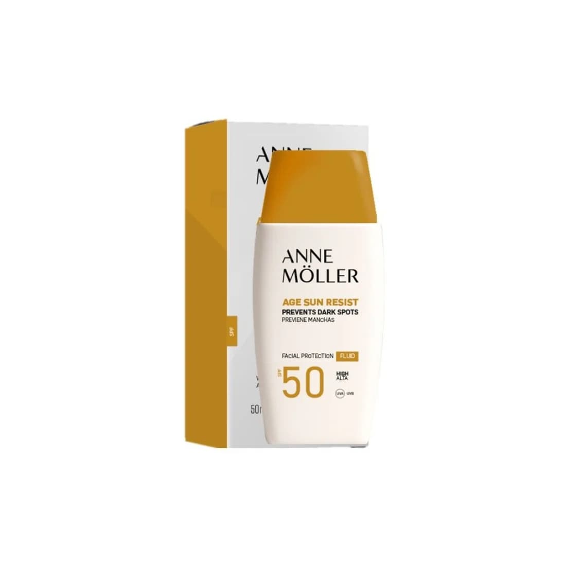 Anne Möller A Moller Age Sun Resist Spf50 Fluid 50 M