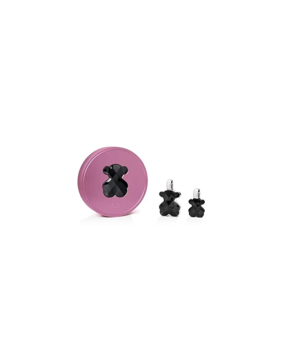 Tous Loveme The Onyx Set Caja Redonda Metalica
