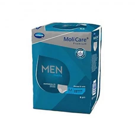 Hartmann Premium Pants Men 5 Drops Male Diaper Size L 7 Units Molicare