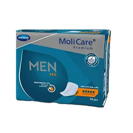 Hartmann Premium Men Pad 5 Gotas Protector Masculino 14 Unidades Molicare
