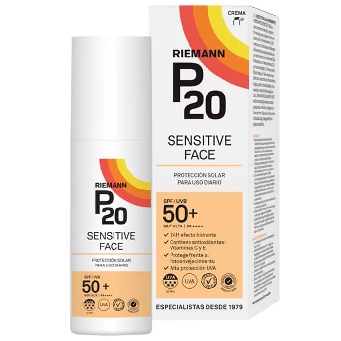 Riemann P20 Protección Solar Face Sensitive Spf50+ 50g