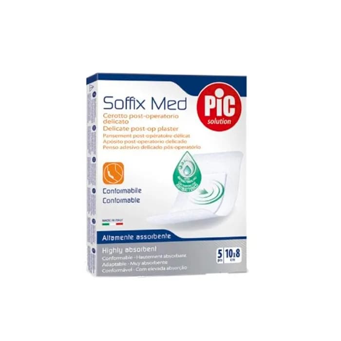 Pic Soffix Med Medicazione Sterile 10x8cm 5U