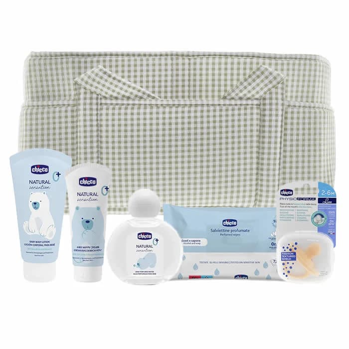 Chicco Green MimosBox Organizer Basket Set 6 Parti