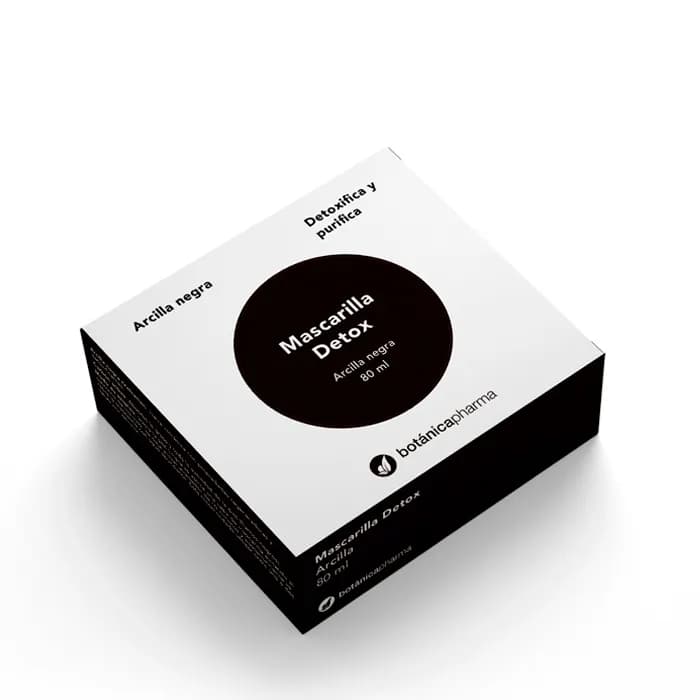 Botanicapharma Maschera disintossicante di argilla nera 80ml