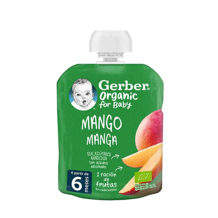 Gerber Pouch Organic Maniglia 90g