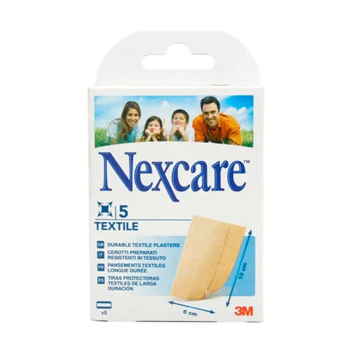 Nexcare Textile Strips 5 Strisce 10x6 Cm