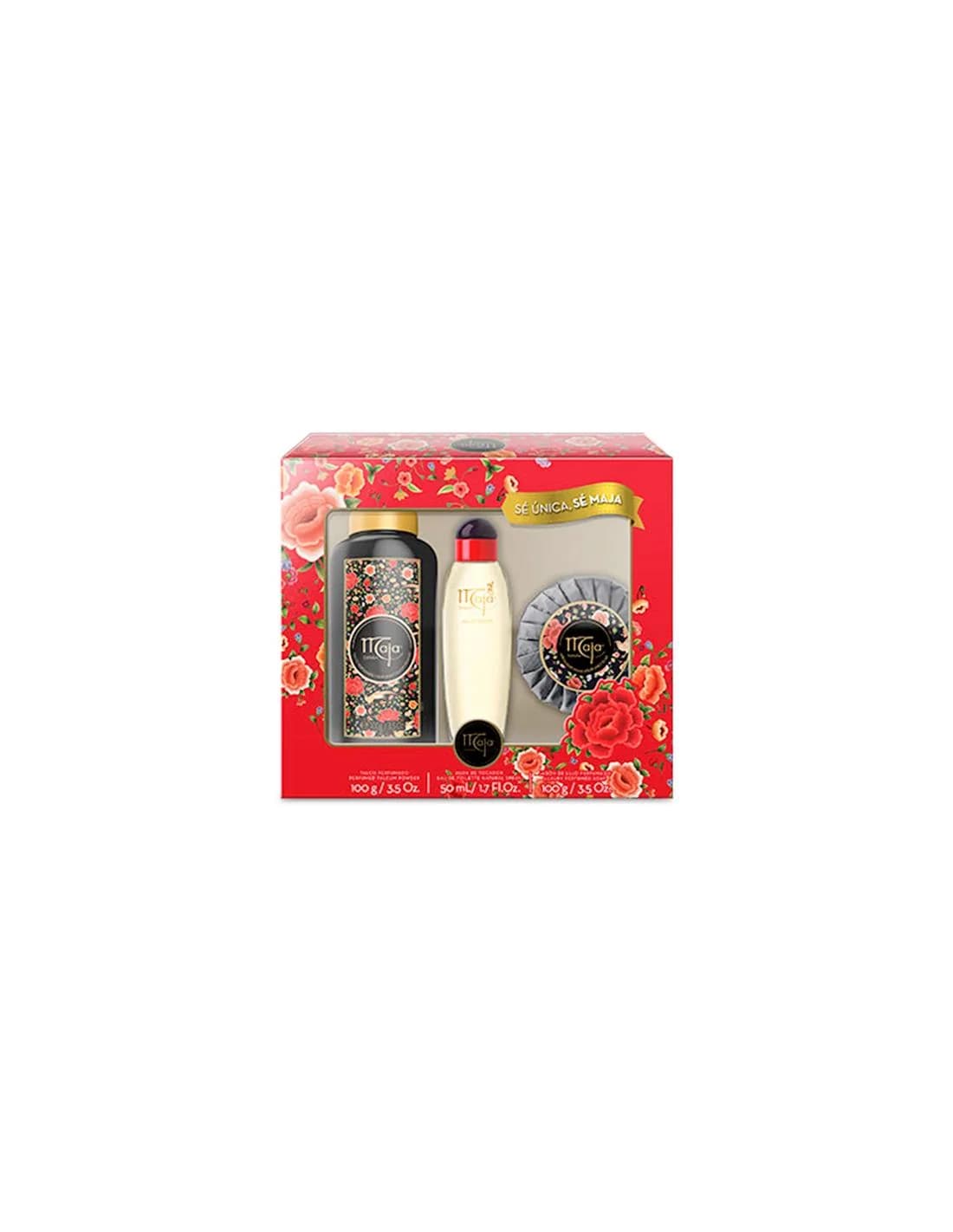 Maja Edt Spray 50ml Talco 100g Sapone 100grsets