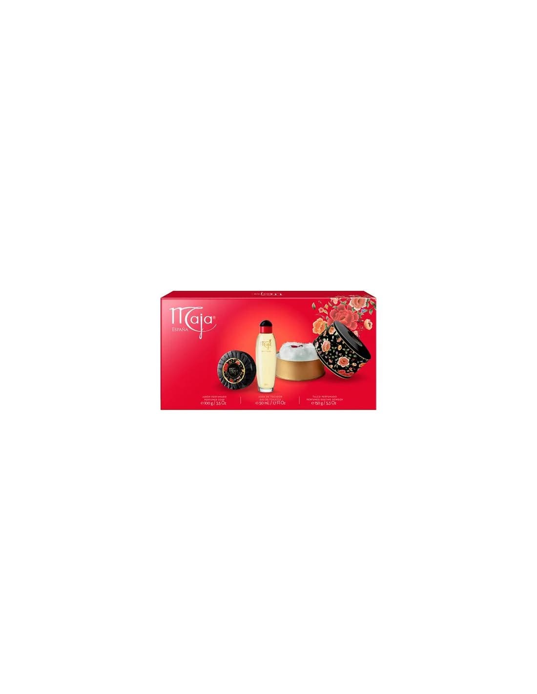 Maja Edt Spray 50ml Talquera 150g Jabon 100grsets