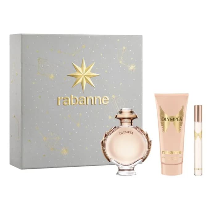 Rabanne Olympéa Eau De Parfum Spray 80ml Set 3 Parti