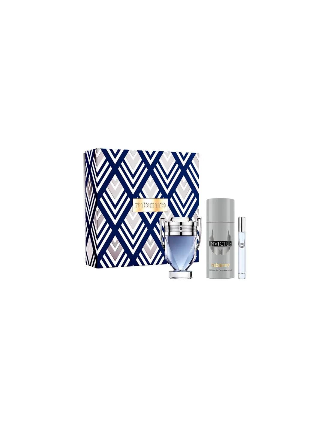 Paco Rabanne Invictus Cofanetto 3 Pezzi