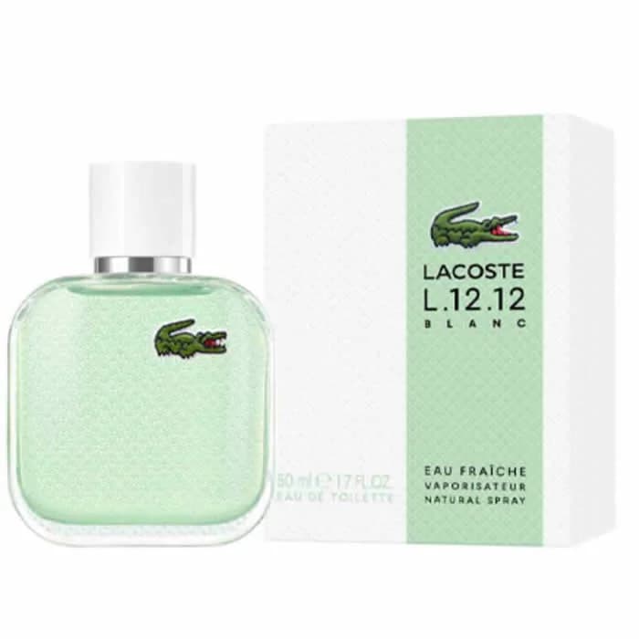 Lacoste L.12.12 Blanc Eau Fraiche Eau De Toilette Spray 50ml