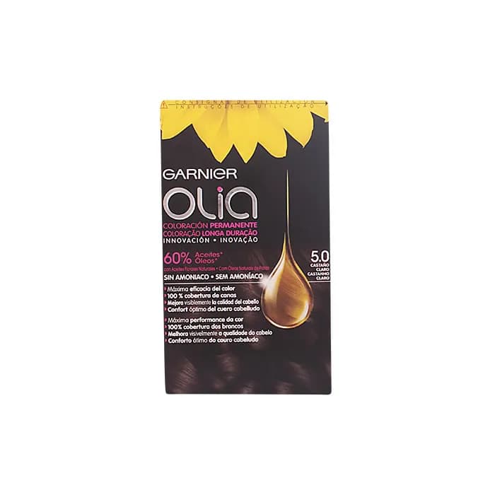 Garnier Olia Permanent Coloring 5,0 Marrone Chiaro