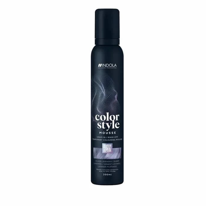 Indola Color Style Mousse Silver Lavender 200ml