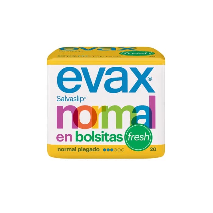 Evax Normal Fresh Pantyliners Small Bags 20 Unità
