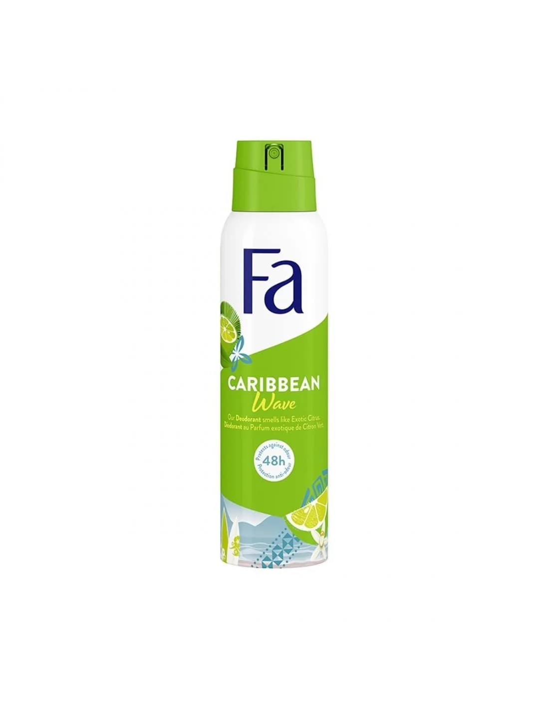 Fa Desodorante Spray 150 Spray Limones Del Caribe