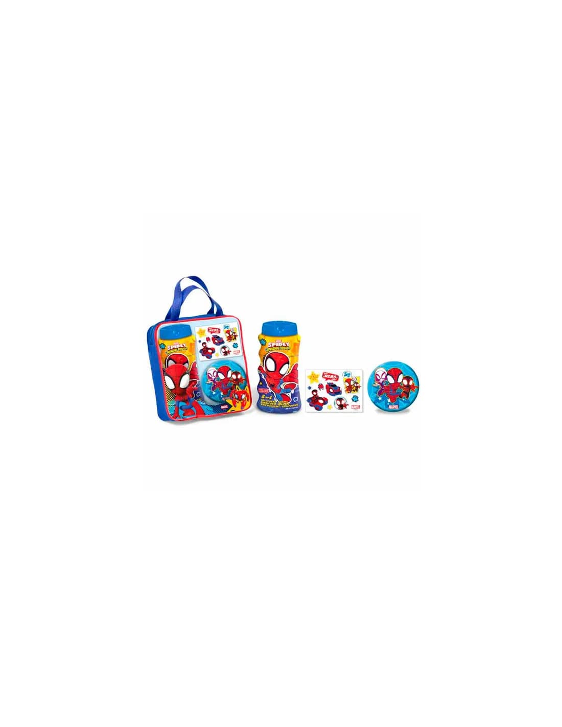 Cartoon Lorenay Spiderman Bolsa De Bagno Tatuajes Gel 300ml