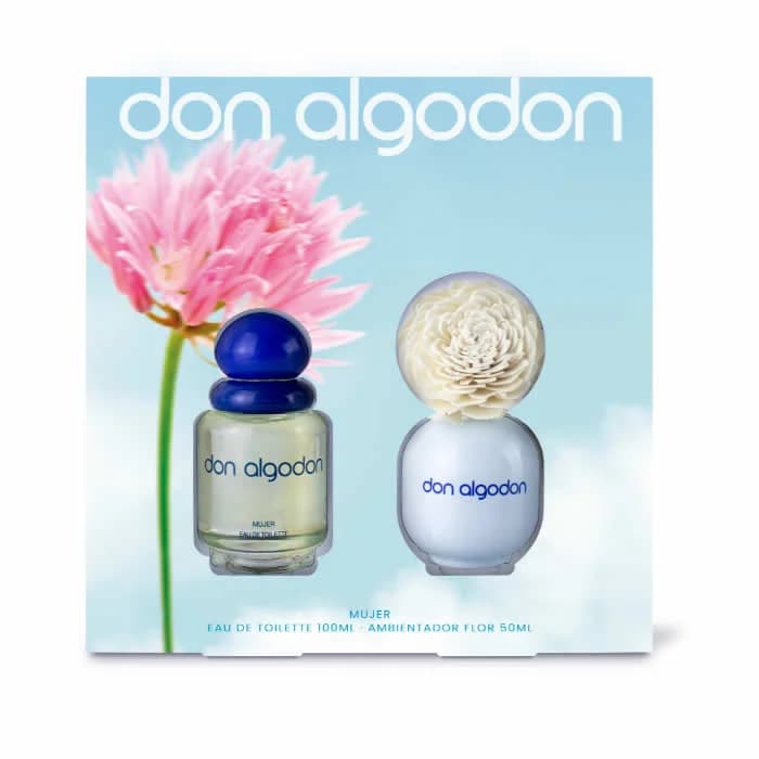 Don Algodon Eau De Toilette Spray 100ml Set 2 Parti