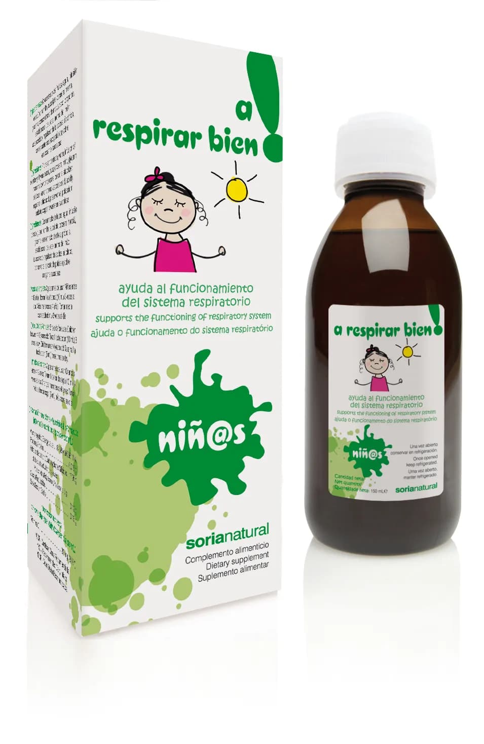 Soria Jarabe Infantil A Respirar Bien 150ml