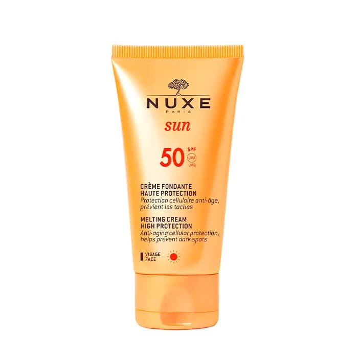 Nuxe Sun Protezione Cellulare Anti Età Crema Fondante Viso Spf50 50ml