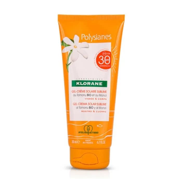 Klorane Polysianes Gel Crema Solare Sublime Spf30 200ml