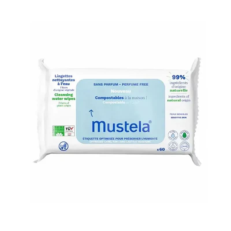Mustela Biodegradabili Salviette 60 unità