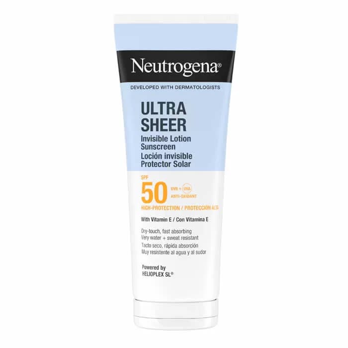 Neutrogena Ultra Sheer Loción Invisible Lotion Suscreen Spf50 200ml
