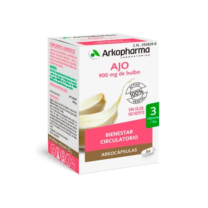 Arkopharma Arkocapsulas Ajo 84 Capsule