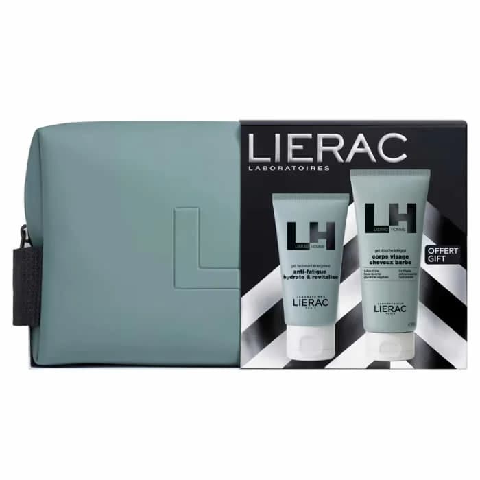 Lierac Homme Gel Hydratant Anti Fatigue 50ml Set 3 Parti