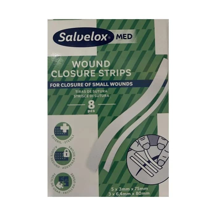 Salvelox Strisce Di Sutura 8 Pezzi