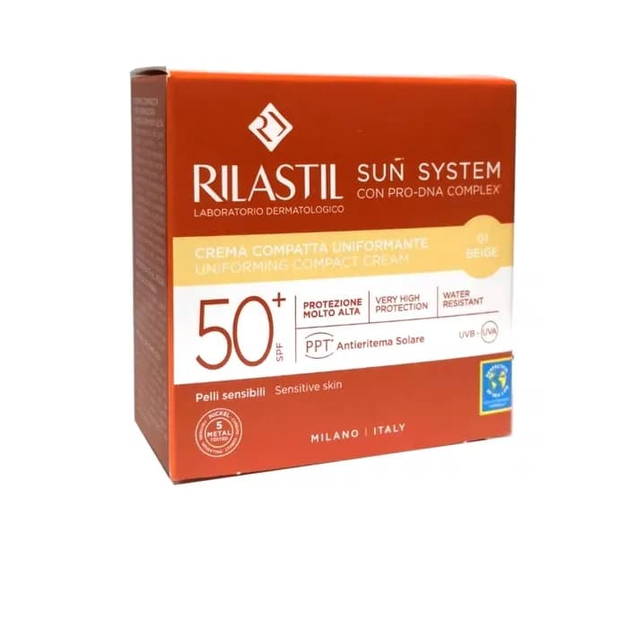 Rilastil Sun System Spf50+ Compatto 01 beige 10g