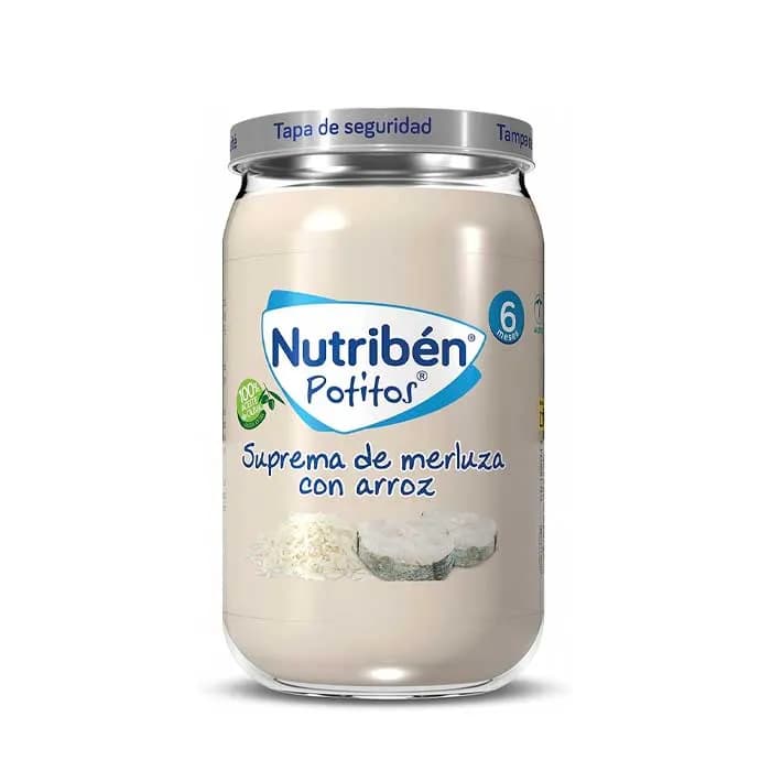 Nutribén Potito Suprema Nasello e Riso 235g
