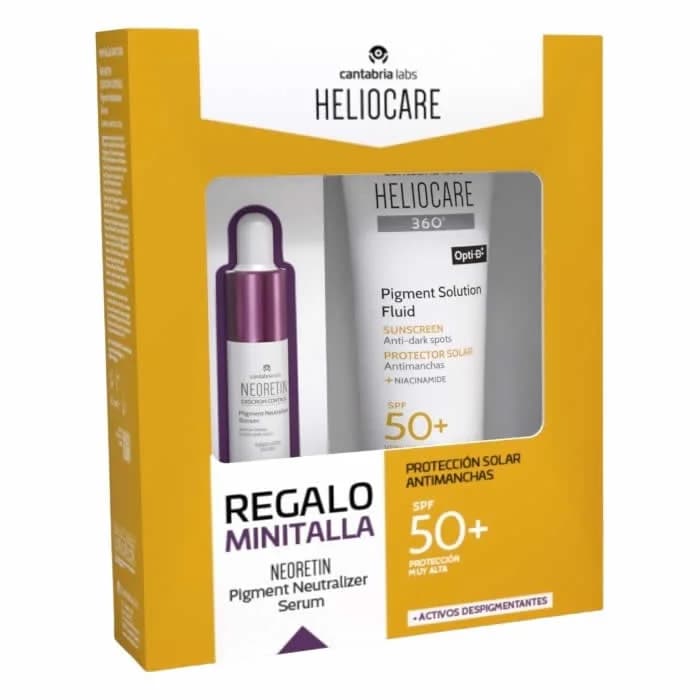 Heliocare 360 Opti D Pigment Solution Fluid Spf50+ 50ml Set 2 Parti