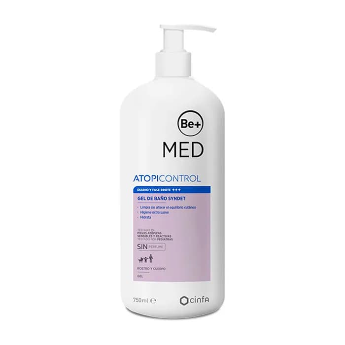 Be+ Syndet Gel da Bagno per la Pelle Atopica 750ml