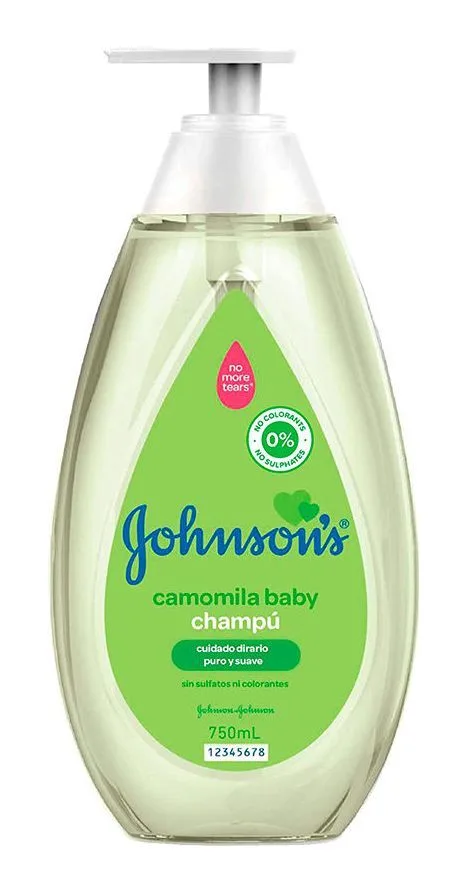 Johnson's Baby Camomile Shampoo 750ml Johnson's Baby Camomile Shampoo 750ml