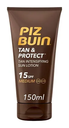 Piz Buin Tan And Protect Tan Intensifying Latte Solare Spf15 150ml