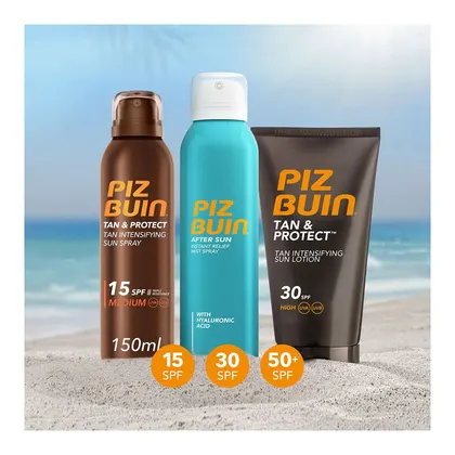 Piz Buin Tan And Protect Tan Intensifying Latte Solare Spf15 150ml — foto 5