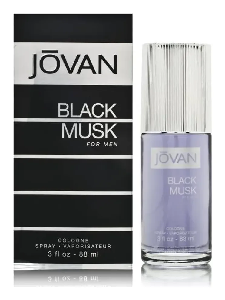 Jovan Black Musk Men Eau De Cologne Spray 88ml