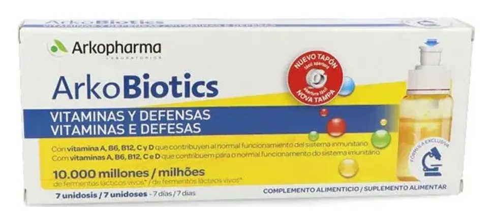 Arkobiotics Vitamine e Difese Adulti 7 Dosi